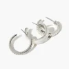 Textured Hoop Earring Set