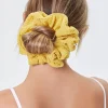 Textured Oversized Scrunchie