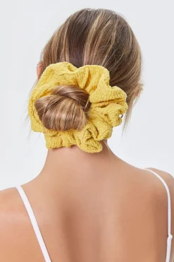 Textured Oversized Scrunchie