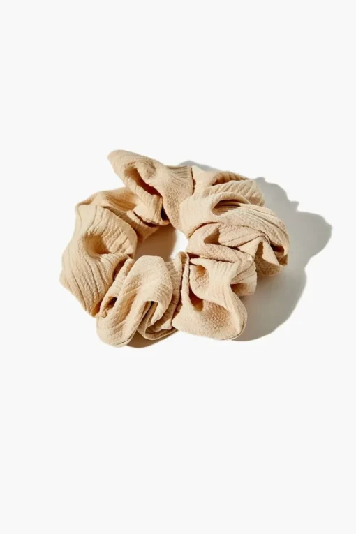 Textured Scrunchie Set