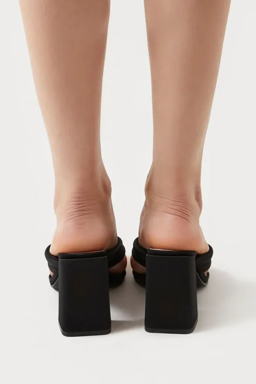 Thong Block Heels