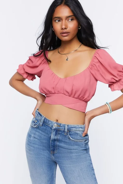 Tie-Back Crop Top