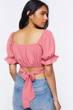 Tie-Back Crop Top