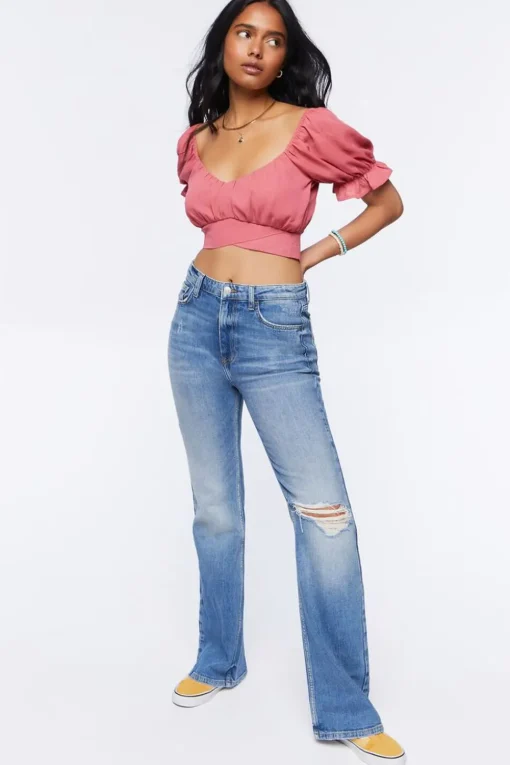 Tie-Back Crop Top