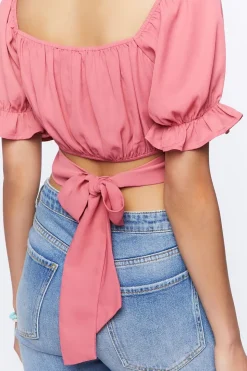 Tie-Back Crop Top