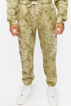 Tie-Dye Graphic Joggers