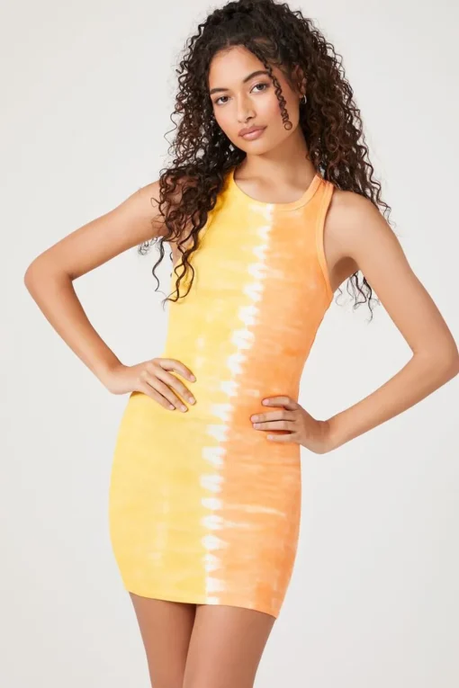 Tie-Dye Tank Mini Dress