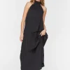 Tiered Halter Maxi Dress