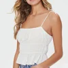 Tie-Strap Tiered Cami
