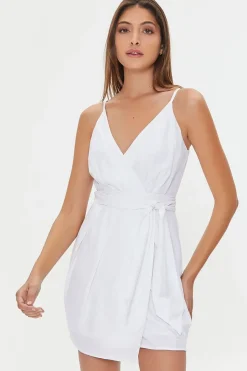 Tie-Waist Cami Mini Dress