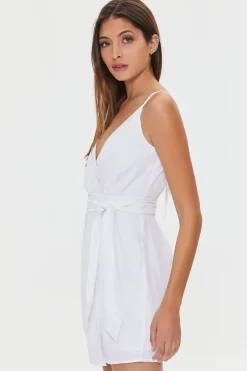 Tie-Waist Cami Mini Dress