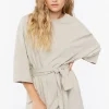 Tie-Waist Mini T-Shirt Dress