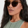 Tinted Cat-Eye Sunglasses