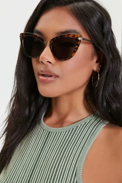 Tinted Cat-Eye Sunglasses