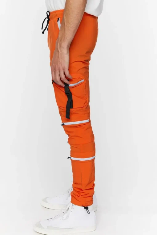 Toggle Drawstring Cargo Joggers
