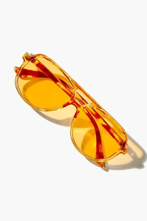 Tortoiseshell Aviator Sunglasses