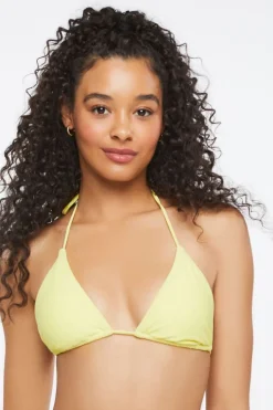 Triangle Halter Bikini Top