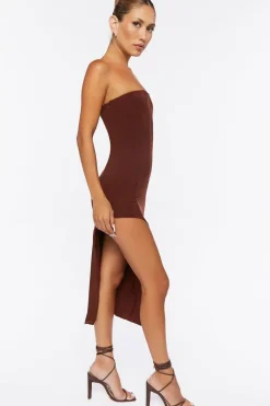 Tube Midi Slit Dress