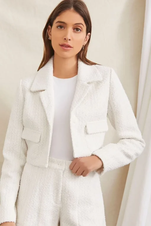 Tweed Cropped Blazer