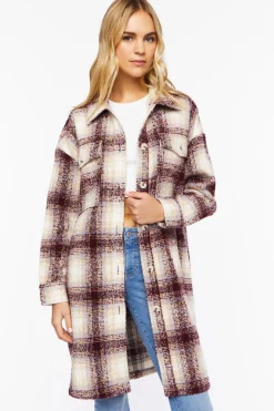 Tweed Longline Shacket