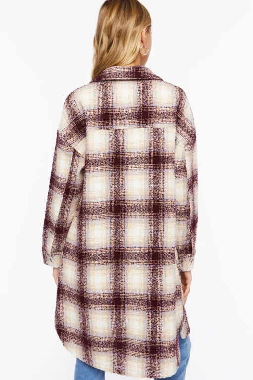 Tweed Longline Shacket