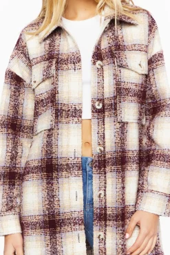 Tweed Longline Shacket