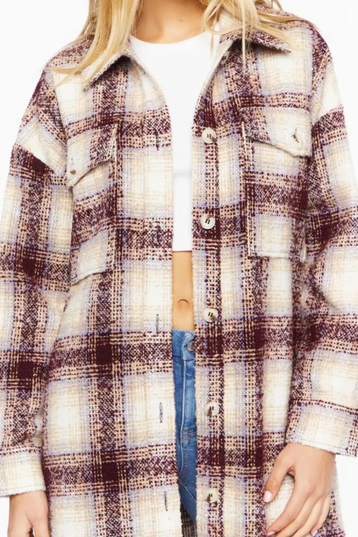 Tweed Longline Shacket
