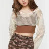 Twill Camo Mini Skirt