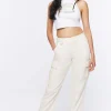 Twill Cargo Joggers