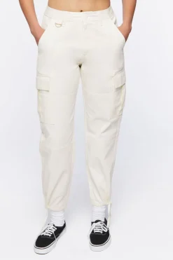 Twill Cargo Joggers