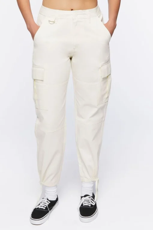 Twill Cargo Joggers