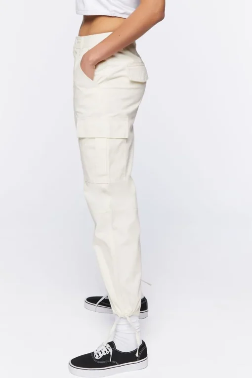 Twill Cargo Joggers