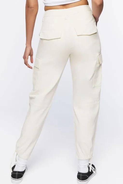 Twill Cargo Joggers
