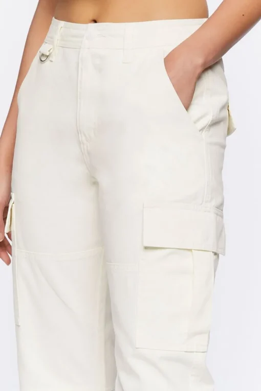 Twill Cargo Joggers