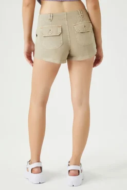 Twill Cargo Shorts