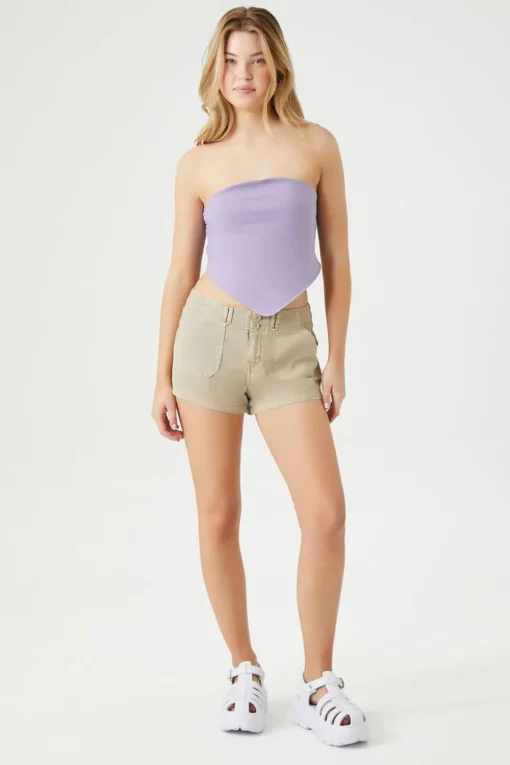 Twill Cargo Shorts