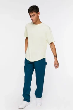 Twill Drawstring Pants