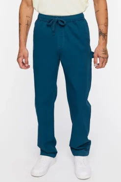 Twill Drawstring Pants
