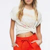 Twill Drawstring Paperbag Shorts