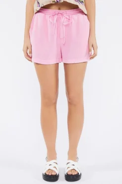 Twill Drawstring Shorts