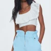 Twill Paperbag Shorts
