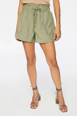 Twill Paperbag Shorts