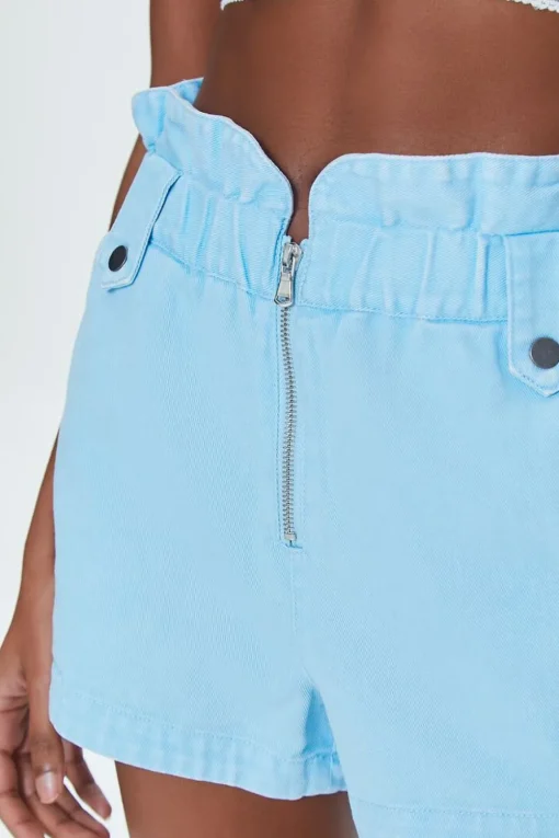 Twill Paperbag Shorts