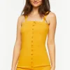 Twill Pinafore Mini Dress