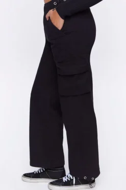 Twill Toggle Drawstring Joggers