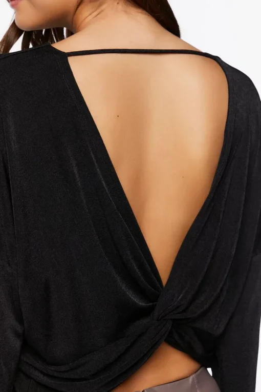 Twist-Back Top