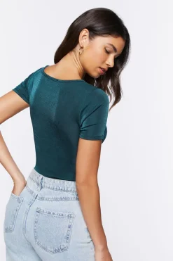 Twisted Cutout Bodysuit