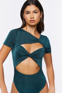 Twisted Cutout Bodysuit