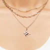 Upcycled Butterfly Necklace Set