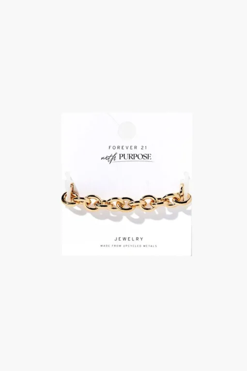 Upcycled Chain Bracelet